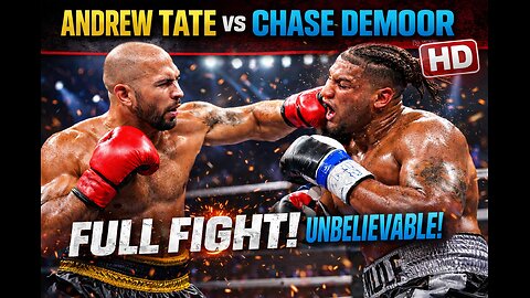 Andrew Tate vs Chase Demoor FULL FIGHT.