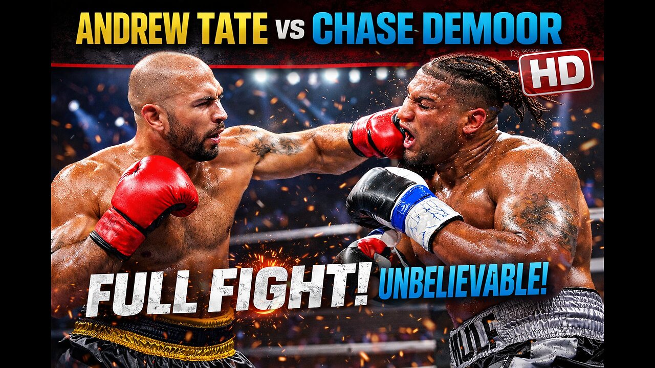 Andrew Tate vs Chase Demoor FULL FIGHT.