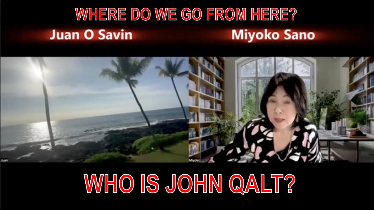 JUAN O SAVIN- PART 1 Financial Crash & Space Station Plans- Miyoko SANO. WHO IS JOHN QALT?