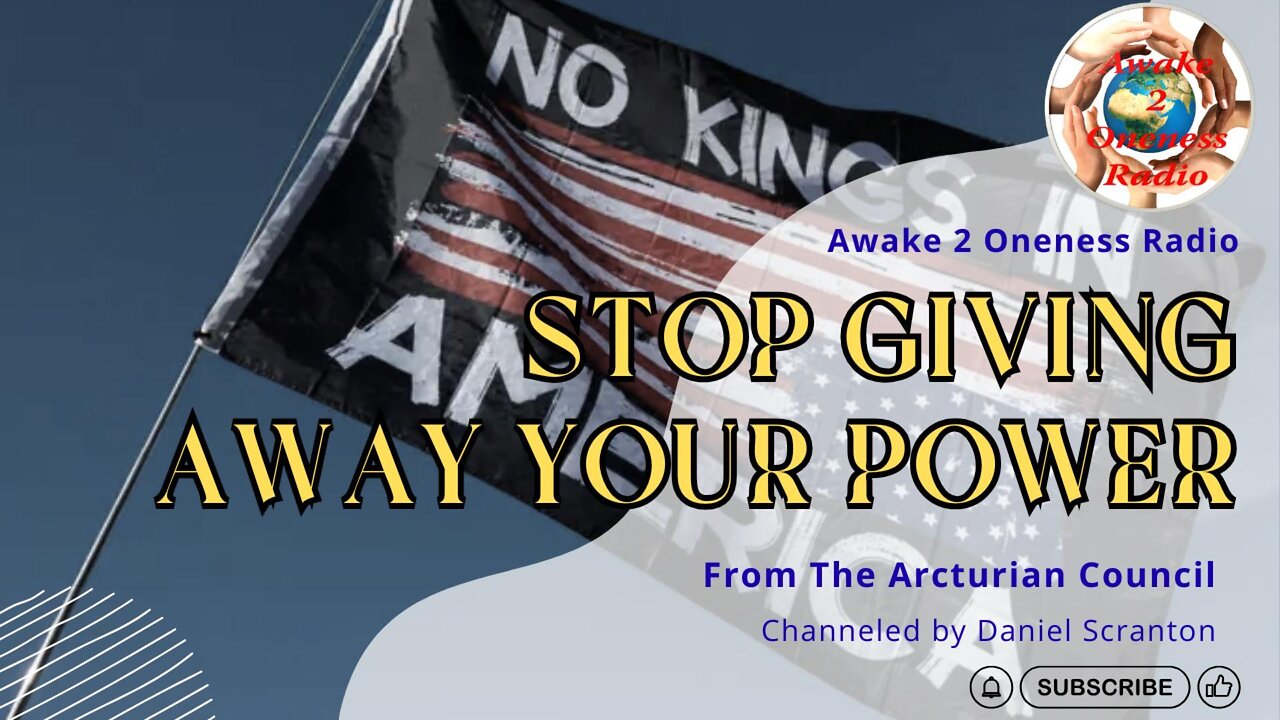 STOP GIVING AWAY YOUR POWER