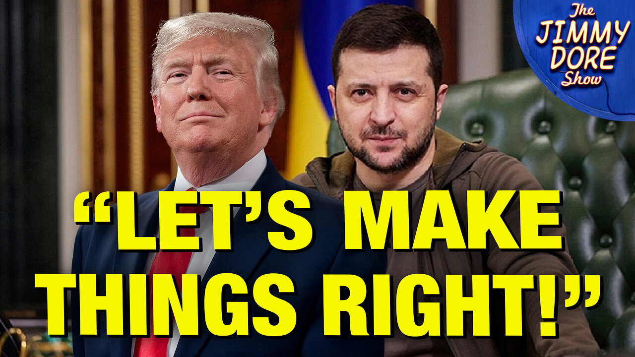 Zelensky Comes CRAWLING BACK To The Negotiating Table! w/ Matt Taibbi