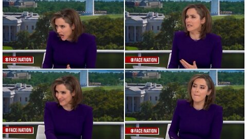 Facial Tensions: CBS News' Margaret Brennan's Cringey Contorting Countenance