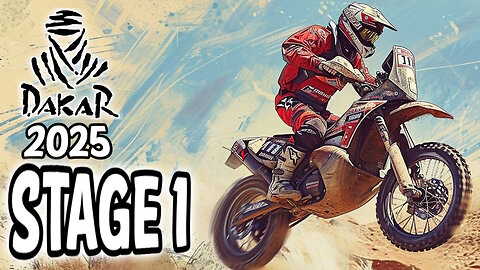 DAKAR Stage 1 - 2025 - footage and commentary