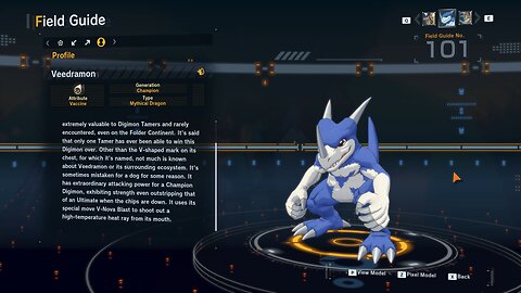 veedramon all digivolution/de-digivolution/profile Digimon Story Time Stranger