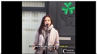 Speech by Irish Woman in Dublin about third world immigrants