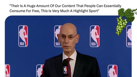 NBA Commissioner Adam Silver Urges Fans Unable To Afford Games Or League Pass To Watch Highlights