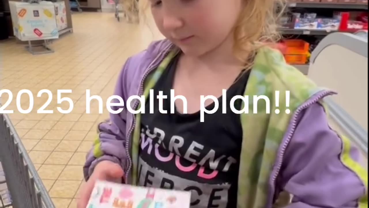 My new 2025 health plan!