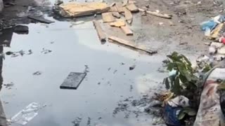 Food market in Ivory Coast.