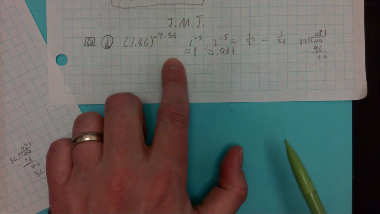 Saxon Algebra 2 Lesson 68 (d)