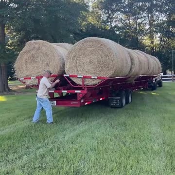 Hay Delivery Day