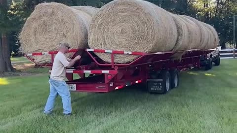 Hay Delivery Day