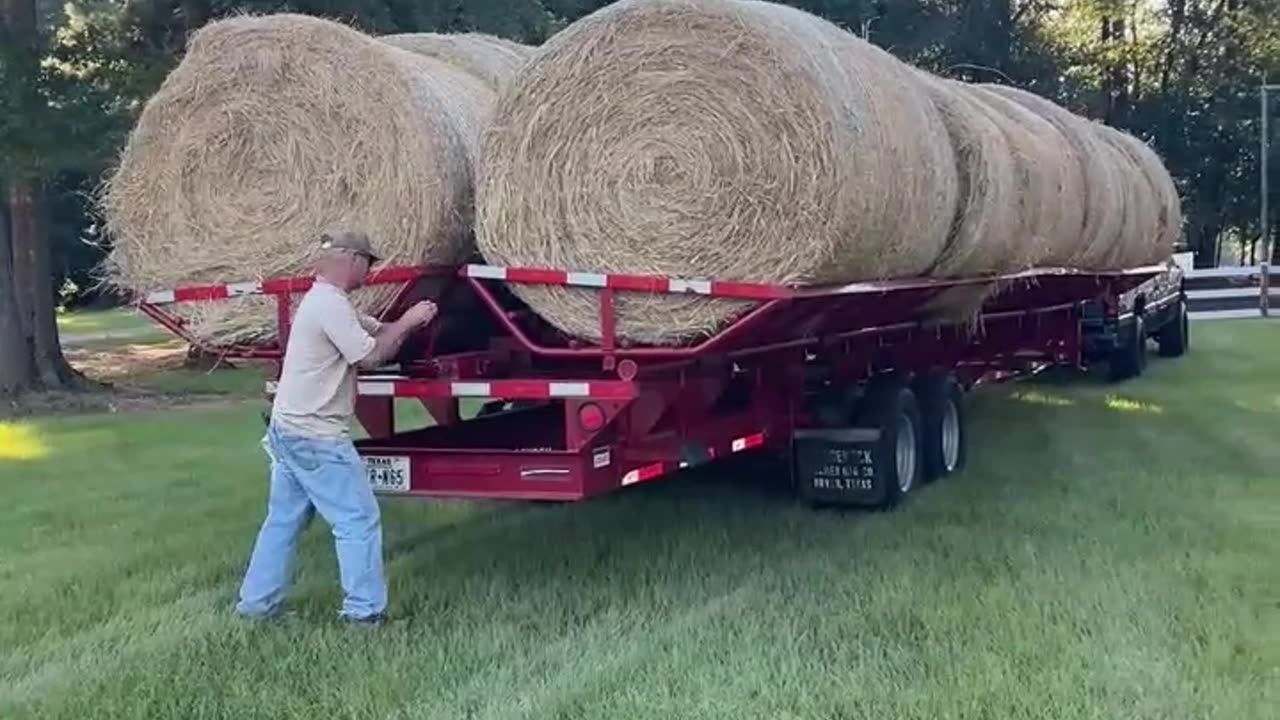 Hay Delivery Day
