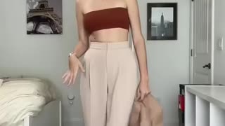 Viral: Halter tops worn backwards are now my favorite thing??? What item of clot