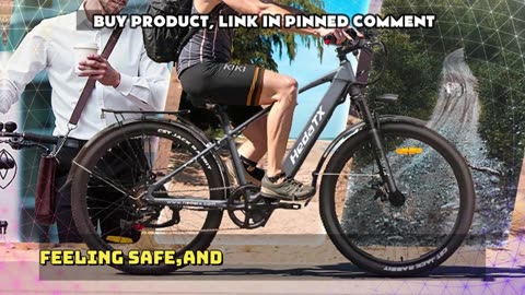 HEDATX TX1 Commuter Electric Bike 500W Motor 48V 9.6AH Battery 26 Inch Tires Electric Bike