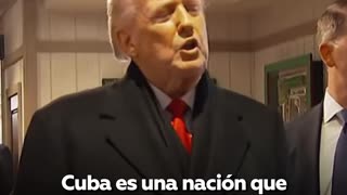 Trump: "Cuba fracasará muy pronto"