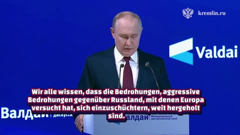 Brilliant speech, Mr. President, as always truthful and straight forward