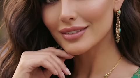 Can you believe how royal this green dress makes me look? Just wow #elegantfashion #royallook