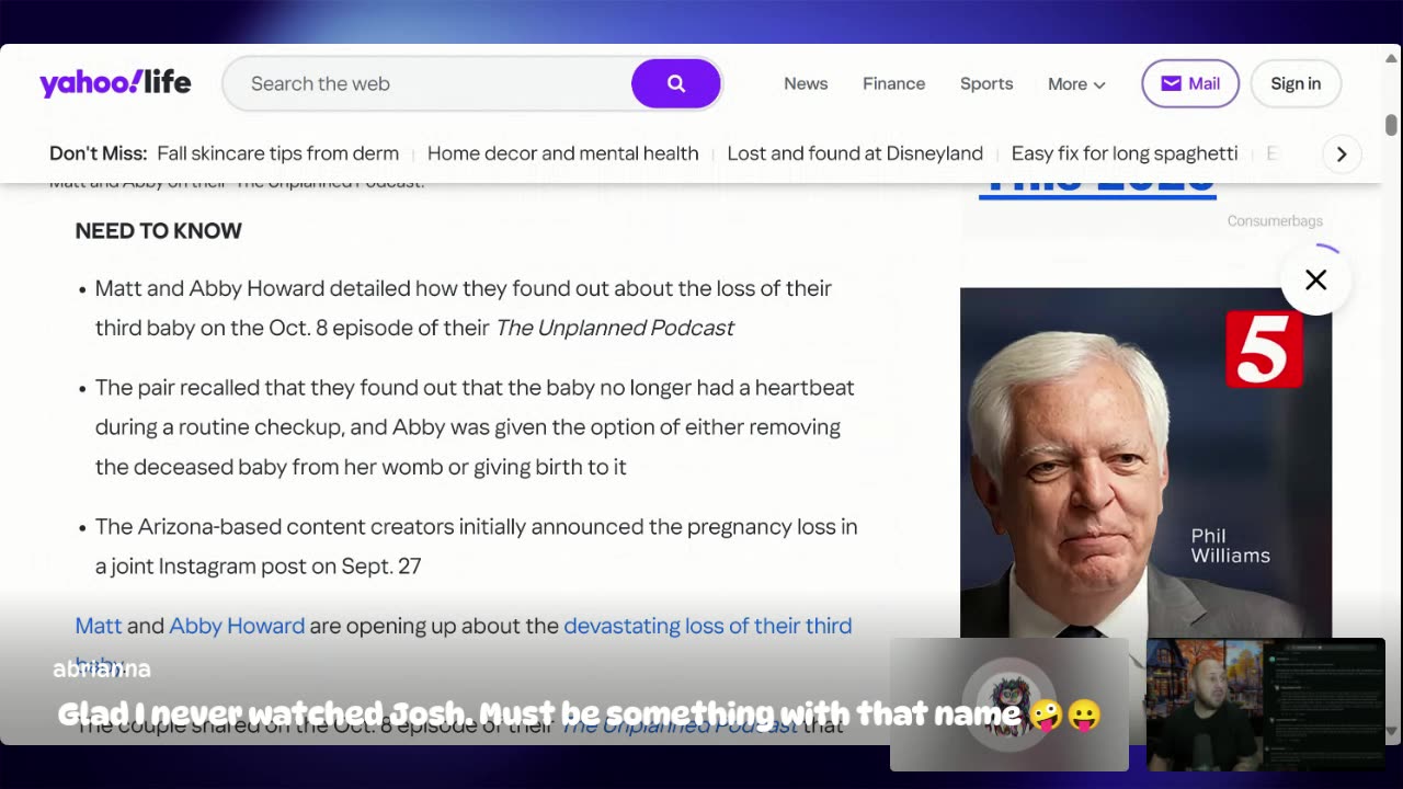 Making me Defend Matt and Abby, DCP what's wrong with you?