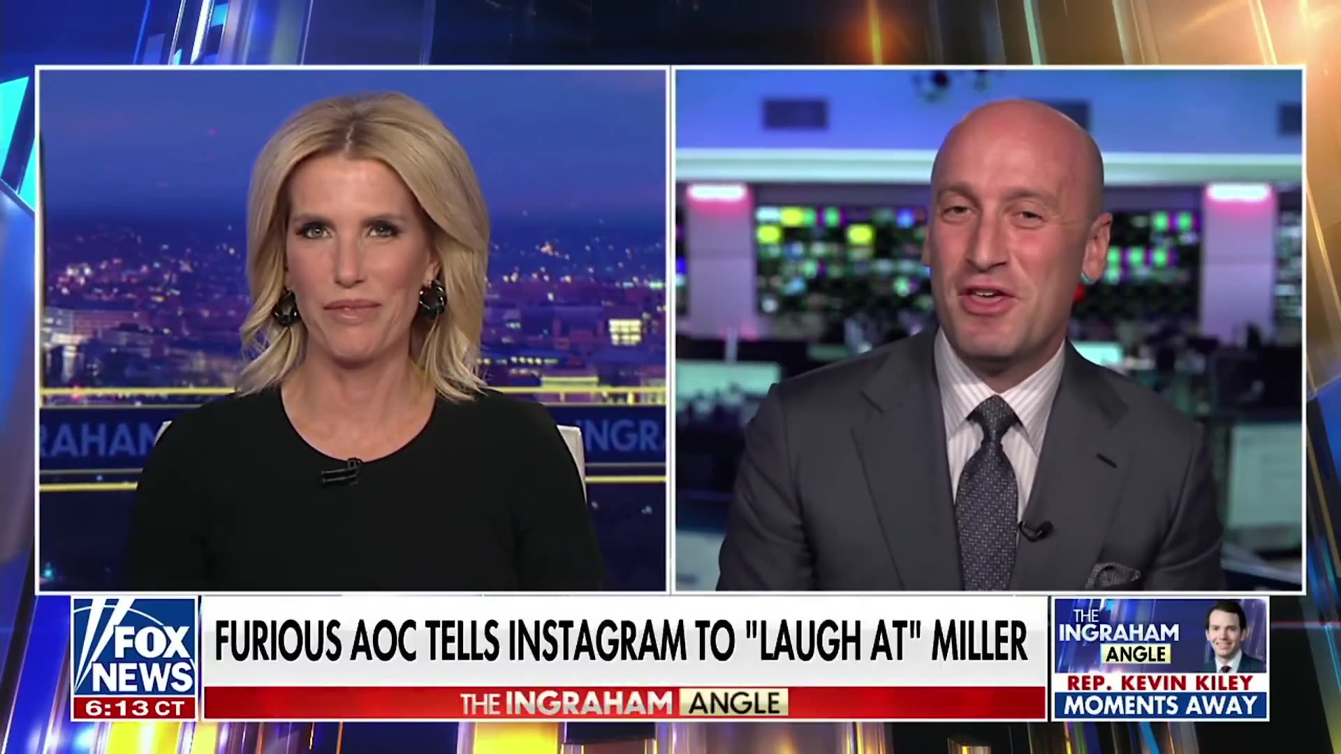 Watch Stephen Miller Laugh After AOC Tries To Ridicule His Height