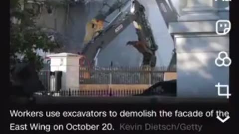 The real reason for works on the White House.