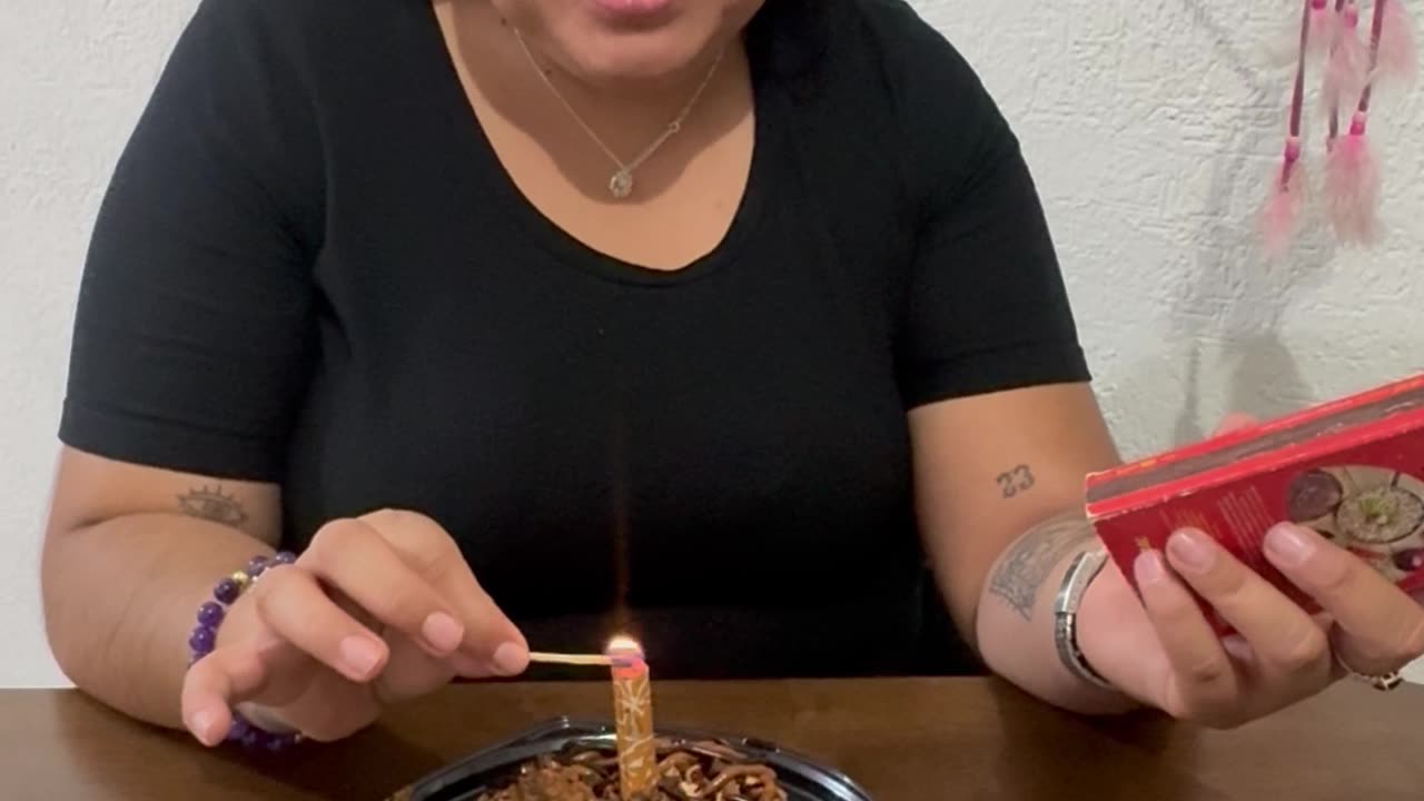 Candle Explodes During Birthday Song