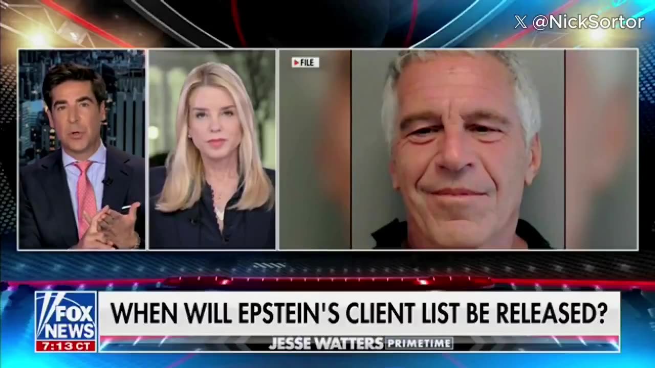 *** EPSTEIN LIST *** Newly Minted Attorney General Pam Bondi announces EPSTEIN LIST And FLIGHT LOGS Will DROP TOMORROW