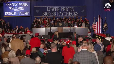 LIVE: President Trump delivers remarks on the U.S. economy in Pennsylvania — 12/9/2025