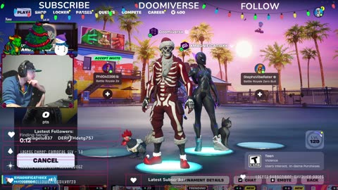 NEW FORTNITE WINTERFEST UPDATE! 145+ Crown Wins!