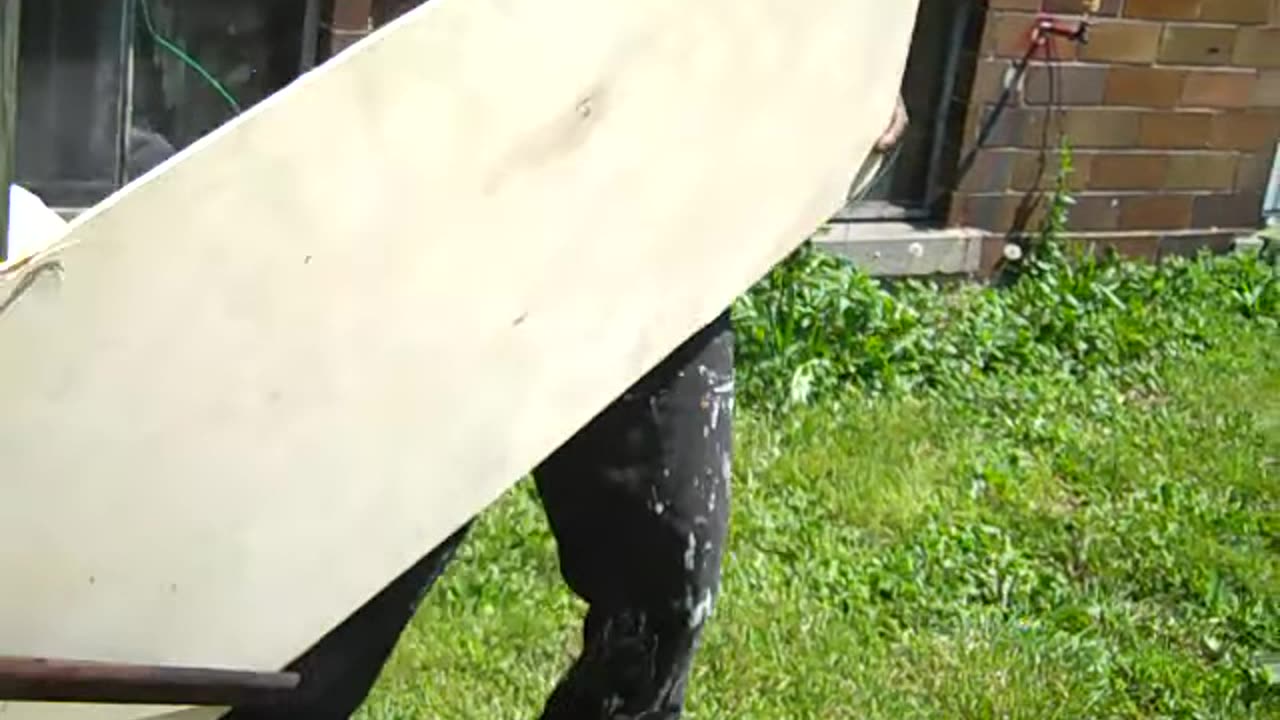 Bill cleaning up mess that Tims evicted tenants