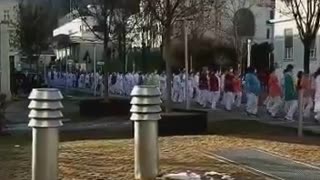 Hospital Staff Dance Amid Severe Pandemic Overcrowding