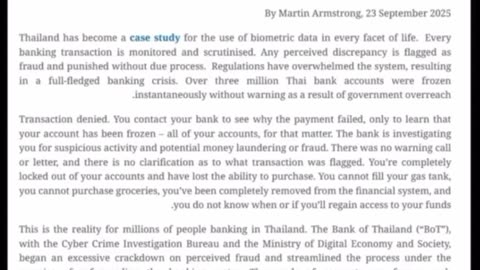 “Thai biometric digital ID integration with banking currently backfiring.“
