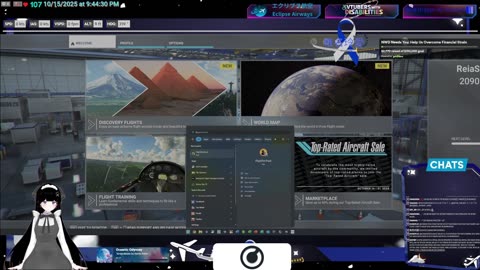 Standard ops || Eclipse Airways || Newsky Network + JoinFS + FSHub