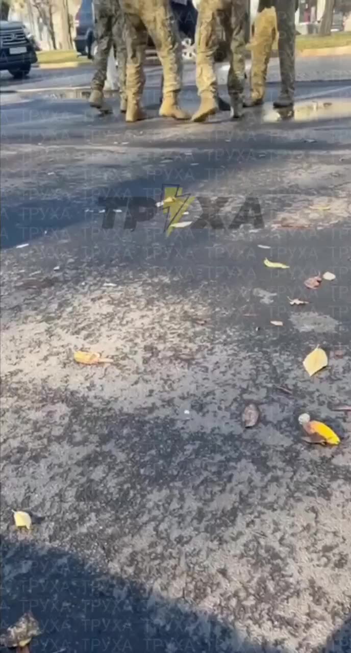 On your knees, slave!