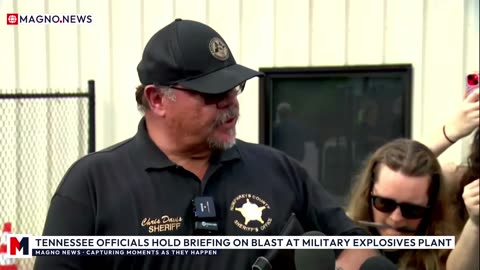 🇺🇸 Tennessee Officials Hold Briefing on Blast at Military Explosives Plant [LIVE]