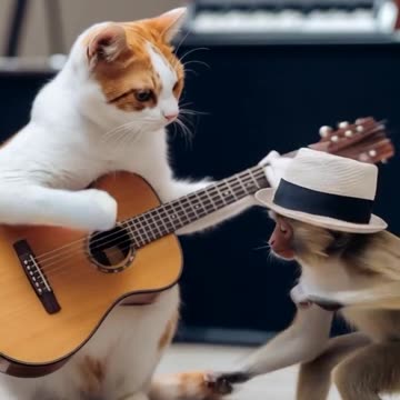 जब बिल्ली ने किया जबरदस्त डांस – देख कर हंस पड़ोगे!