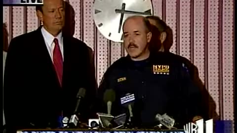 911 Rudolph Guiliani And Barry Mawn Press Conference After WTC 7 Demolition WB11 615 pm