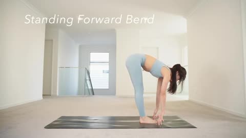 8 min Morning Energizing Yoga Flow Best way to start your day fresh! (Tone Body & Flexibility)