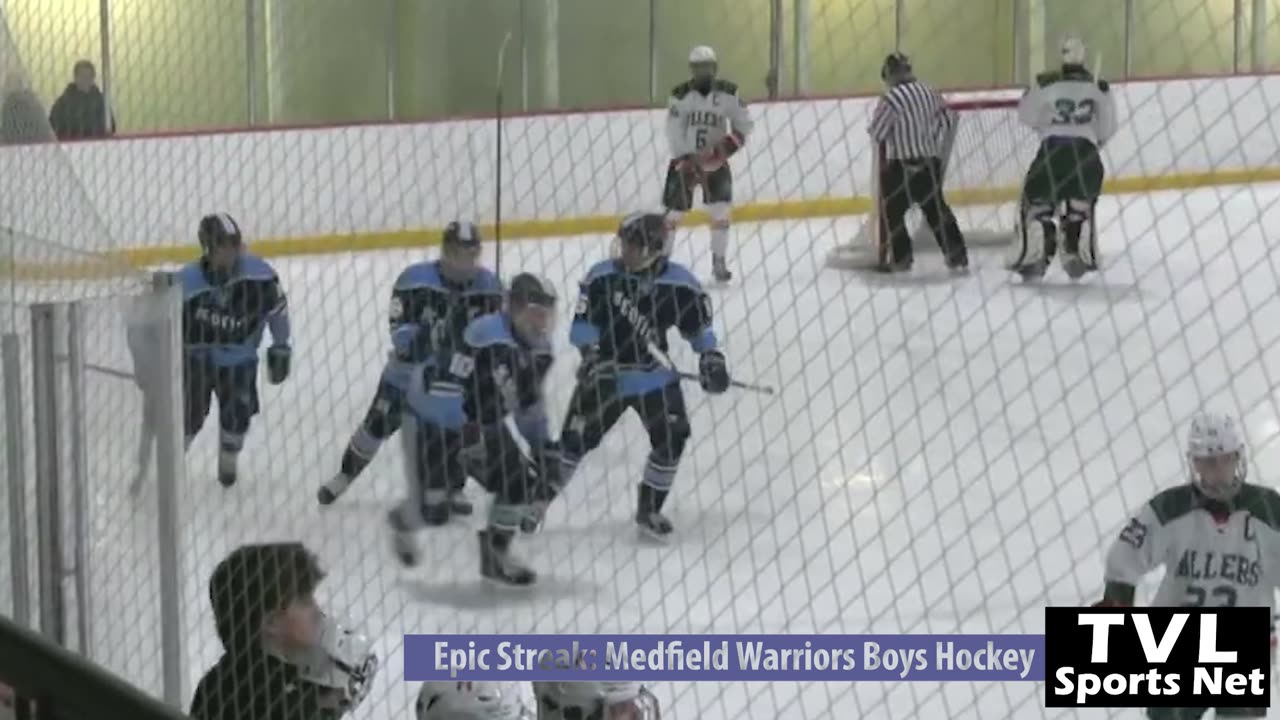 January 2025 Streak of the Month: Medfield Boys Hockey goes 13W-0L-1T