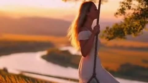 This Girl on a Swing Is Bringing UNBELIEVABLE Fortune to Everyone!