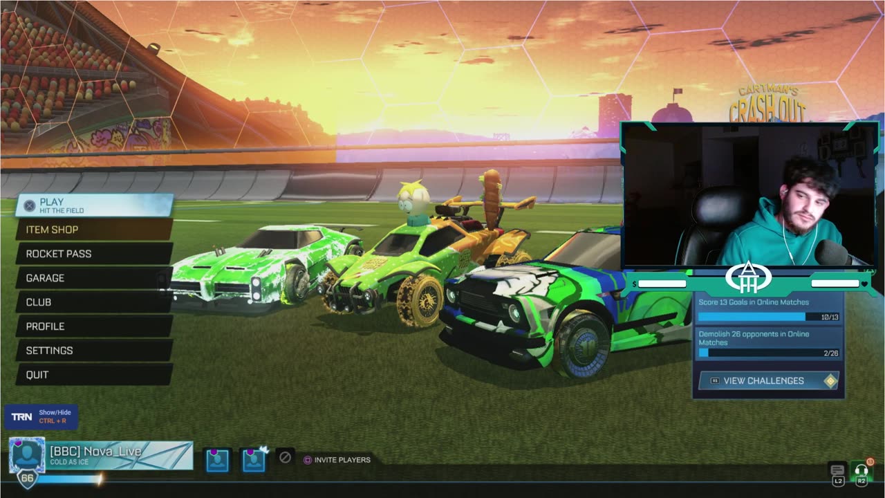 Chilling with the boys!