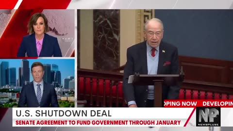 U.S. Shutdown Ends After 40 Days — Senate OKs Short-Term Funding Deal