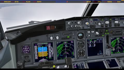 Landing in San Francisco (KSFO)