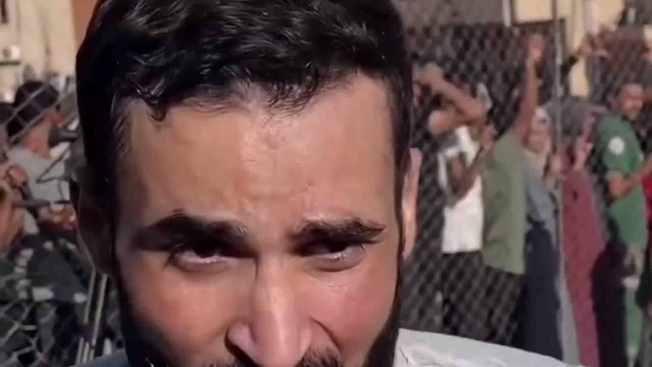 Released photojournalist Shadi Abu Sido