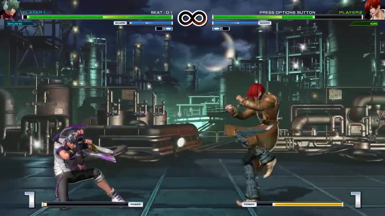 Shun'ei Vs Iori [King of fighters 14]