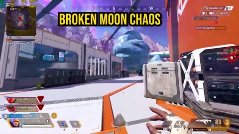 This Wattson Hot Drop in Broken Moon Went Perfect | Apex Legends #apexlegends #apex