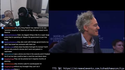 ChadChampion Factor: Alex Karp WEF, the chudification of women