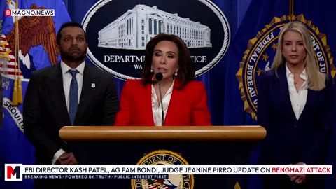 🚨 FBI Director Kash Patel & AG Pam Bondi Make New Announcement at DOJ Headquarters [LIVE]