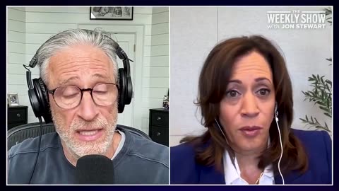 Jon Stewart *DOESN'T BUY* Kamala Harris' MAIN EXCUSE for losing 2024 campaign HARRIS: