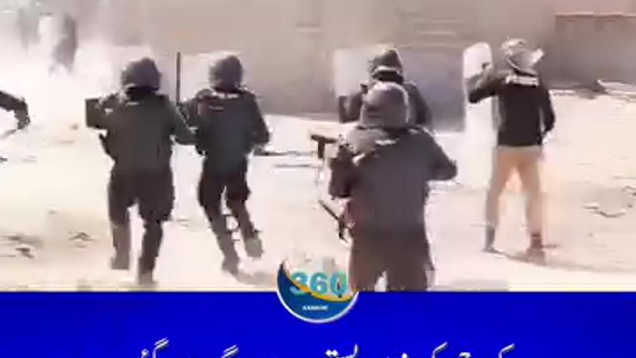 Pak Army in action
