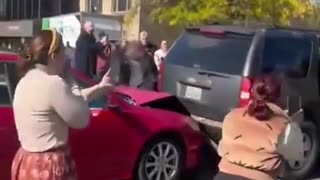 Insane Leftist woman tried to free ICE Detainees